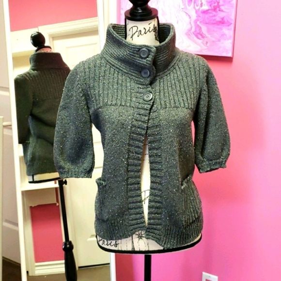 Bum 💕💕Equipment Grey Sweater Top - Picture 1 of 13